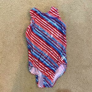 GK Elite girls medium gymnastics leotard